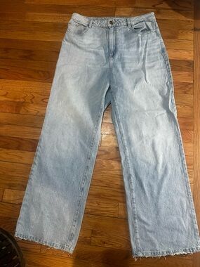 Garage‎ Denim Wide Leg Jeans Light Wash 13/31